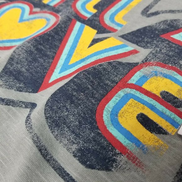 Jessica Simpson Vintage All 4 Love Graphic Tank - Picture 7 of 7